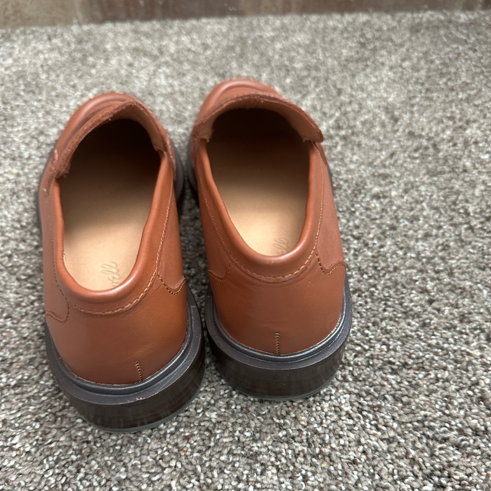 Madewell The Vernon Loafer in Dried Maple Leather, Size 7, EUC - Picture 6 of 8